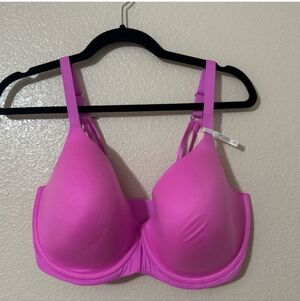 AERIE 36H pretty PINK BRA brand new with tags FULL COVERAGE underwire